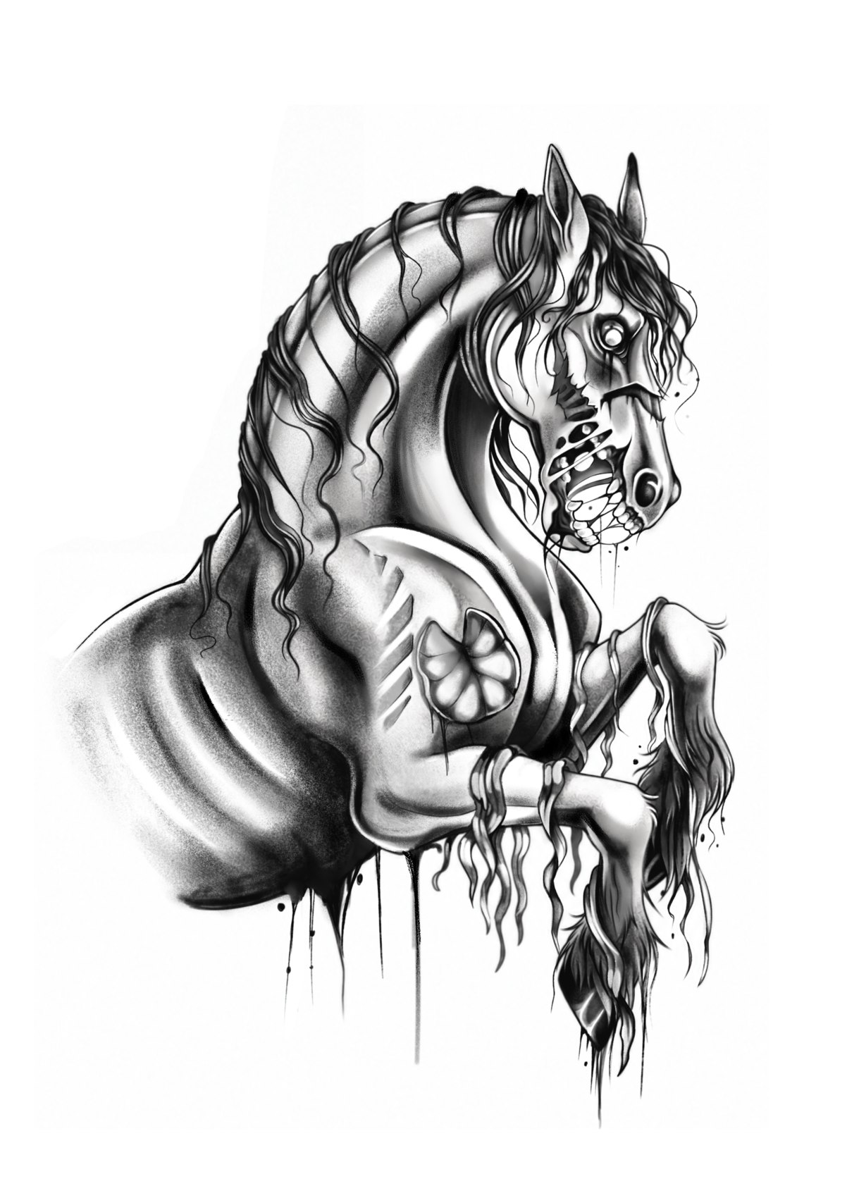 Original line art illustration